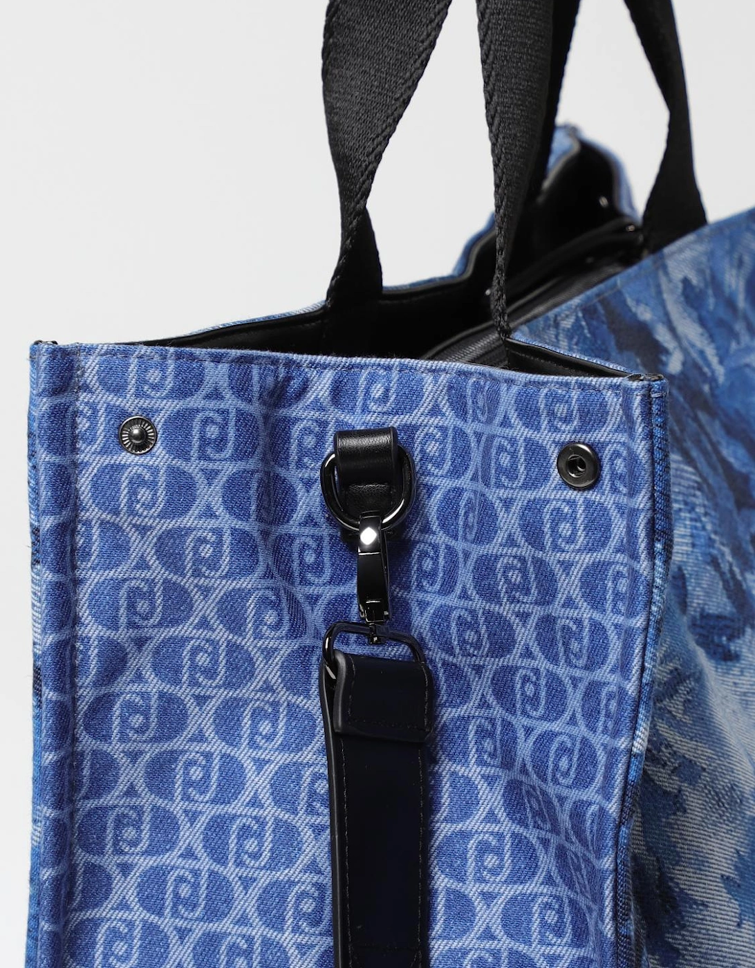 Floral Print Tote Bag