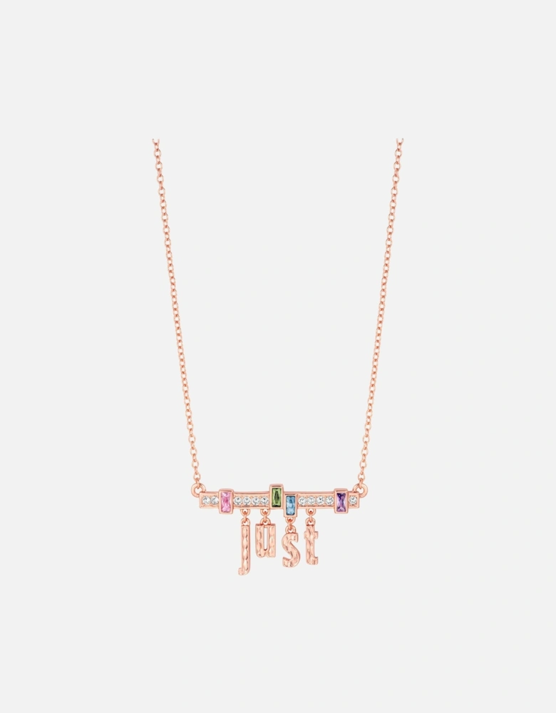 Just MultiStone Pendant Necklace