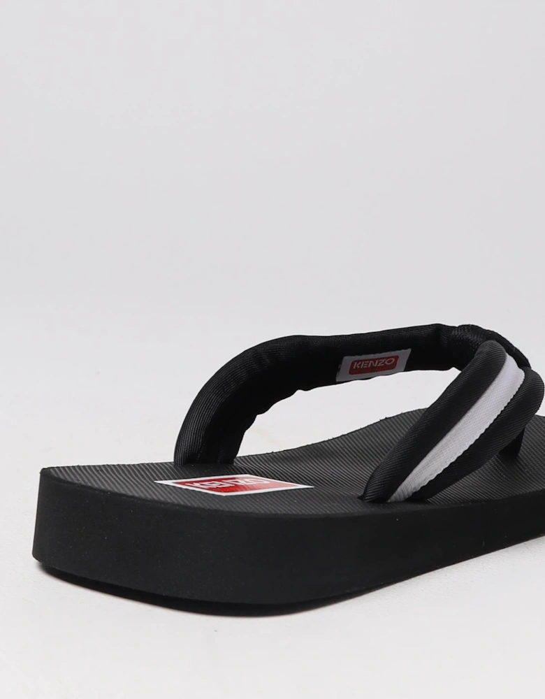 Platform Flip Flops Casual Style