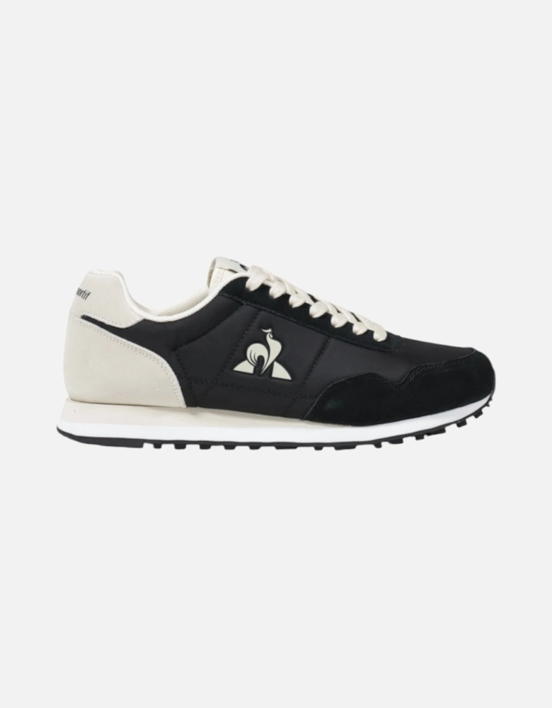 Sporty Plain Lace-Up Sneakers with Rubber Sole