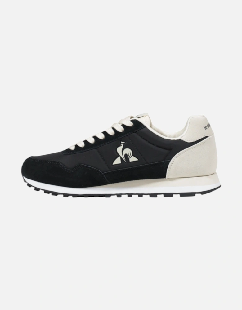 Sporty Plain Lace-Up Sneakers with Rubber Sole