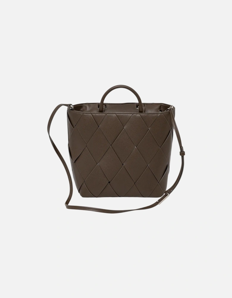 Woven Mini Top Handle Bag