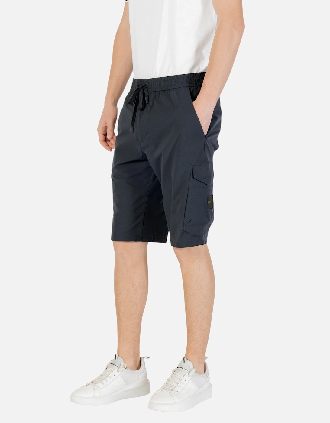 Cargo Shorts with Drawstring Waist