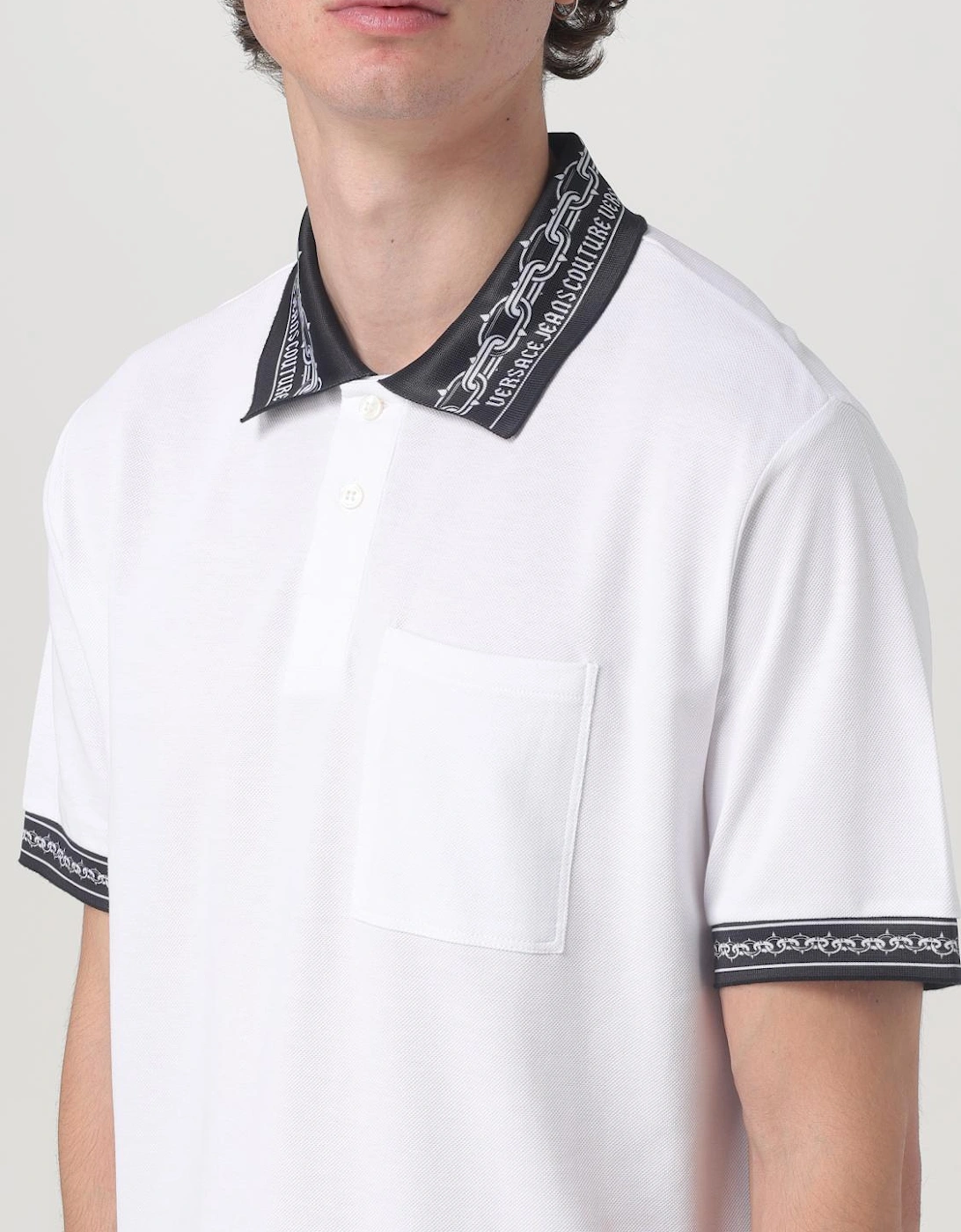 ChainPrint Polo Shirt