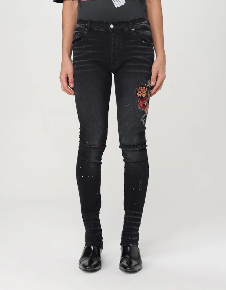 MX1 Paint Splatter Skinny Jeans