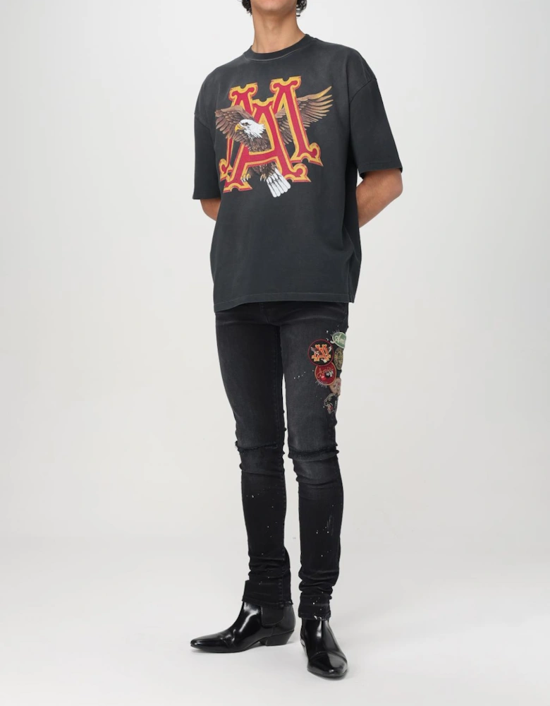 MX1 Paint Splatter Skinny Jeans