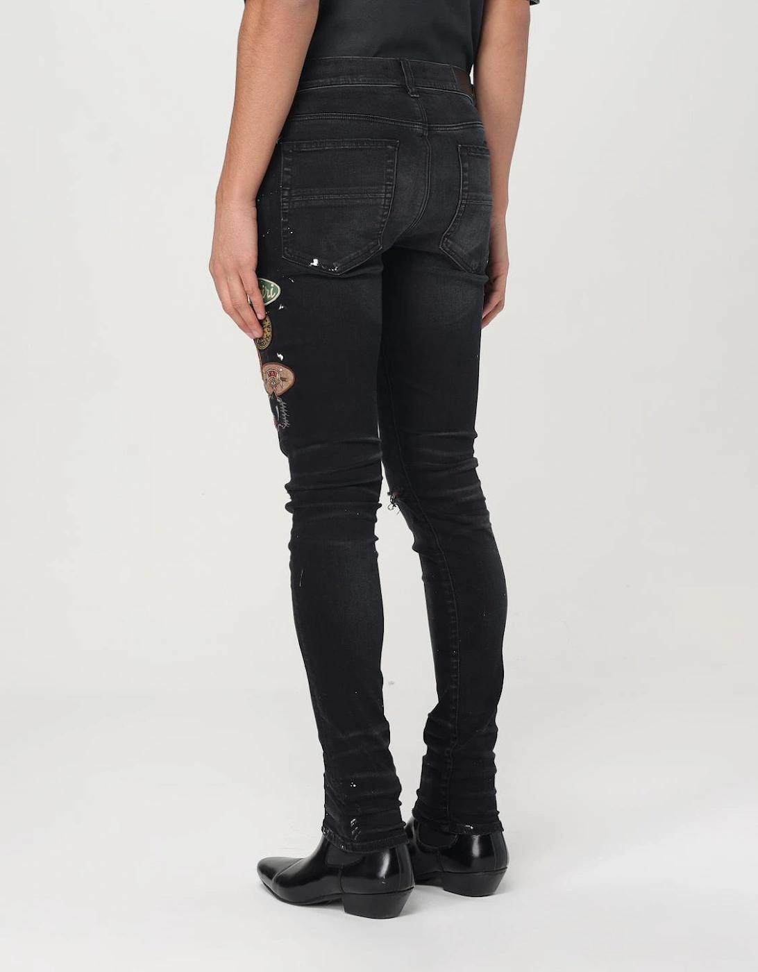 MX1 Paint Splatter Skinny Jeans