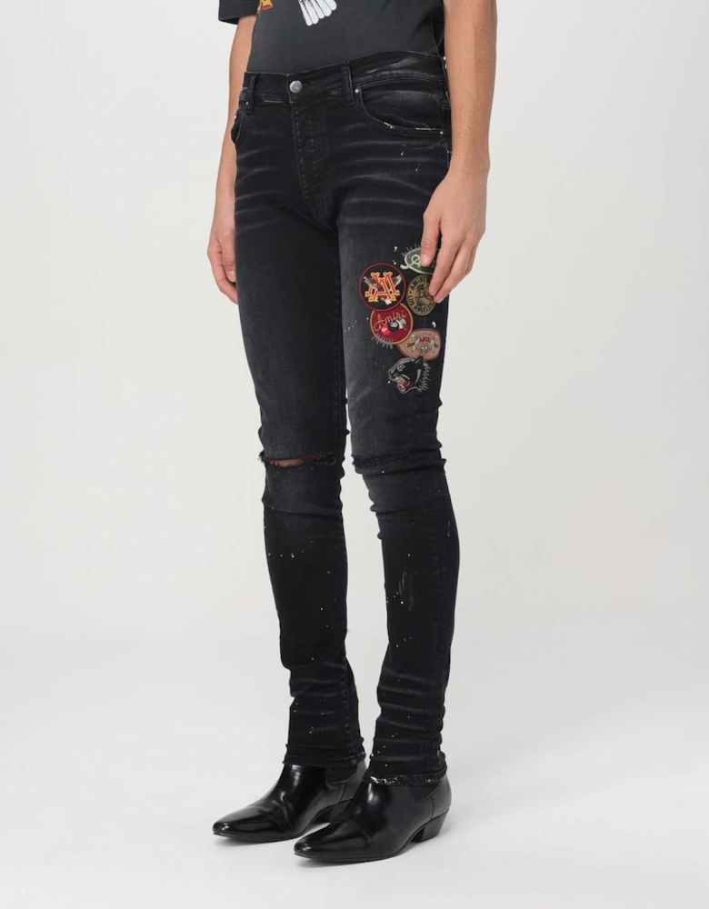 MX1 Paint Splatter Skinny Jeans