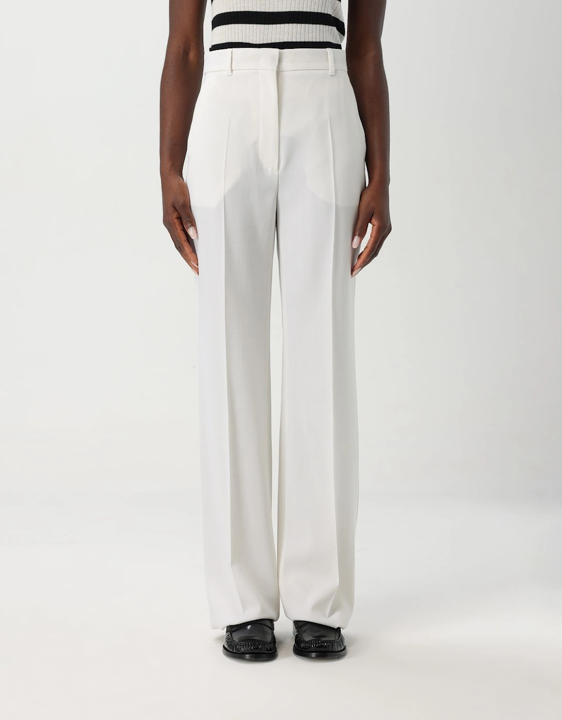 Tailored Straight Leg Pants