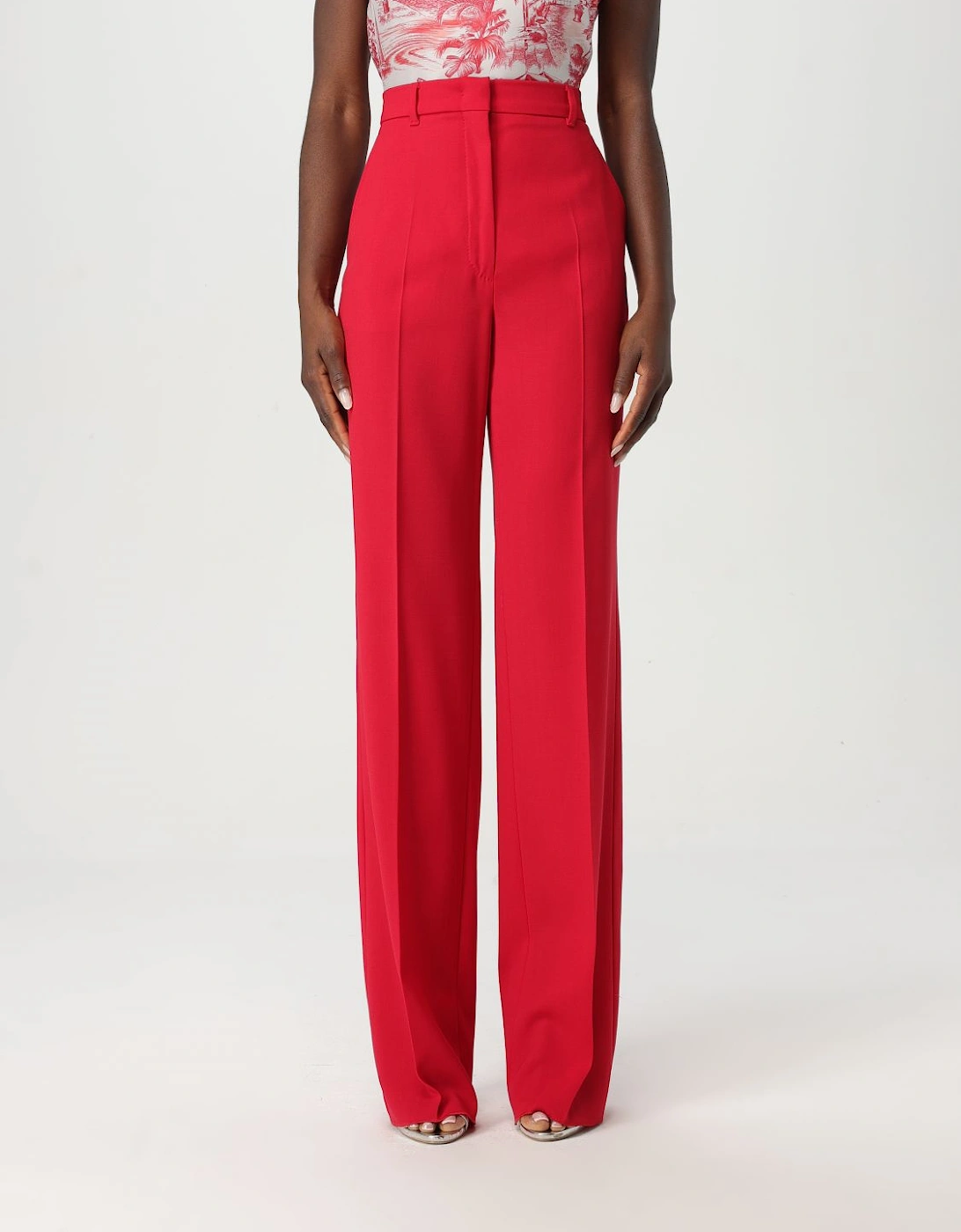 Tailored Straight Leg Pants
