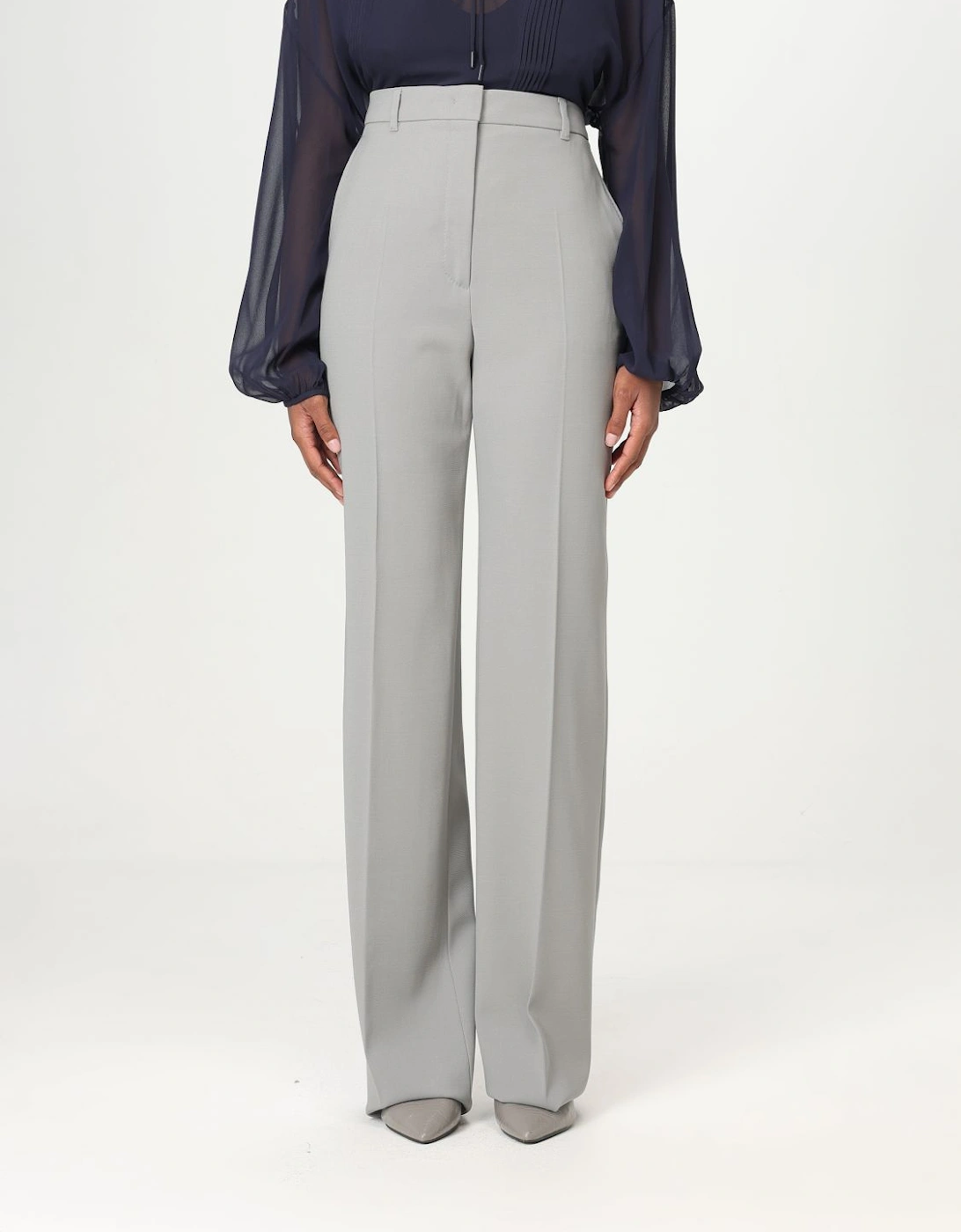Tailored Straight Leg Pants