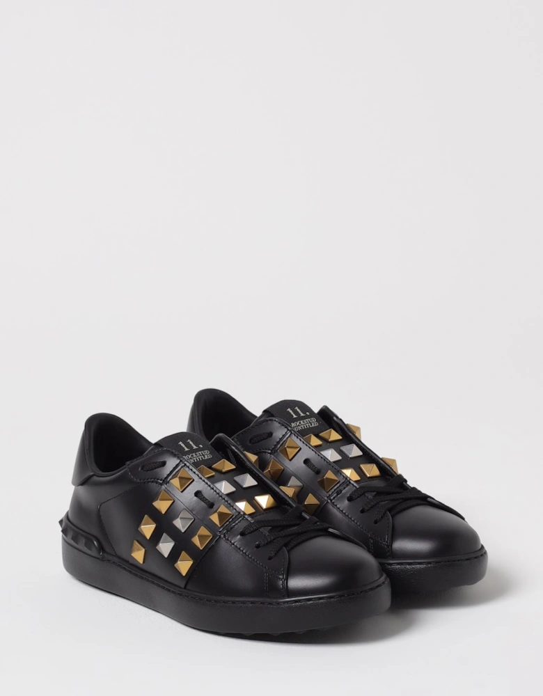 Studded LowTop Leather Sneaker
