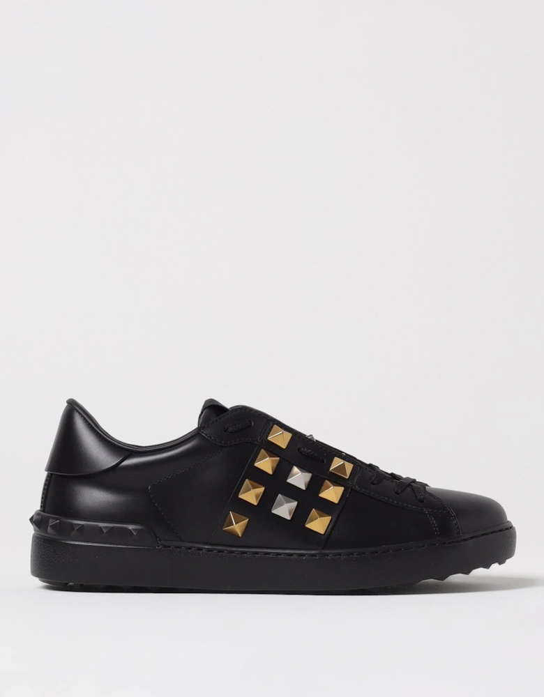 Studded LowTop Leather Sneaker