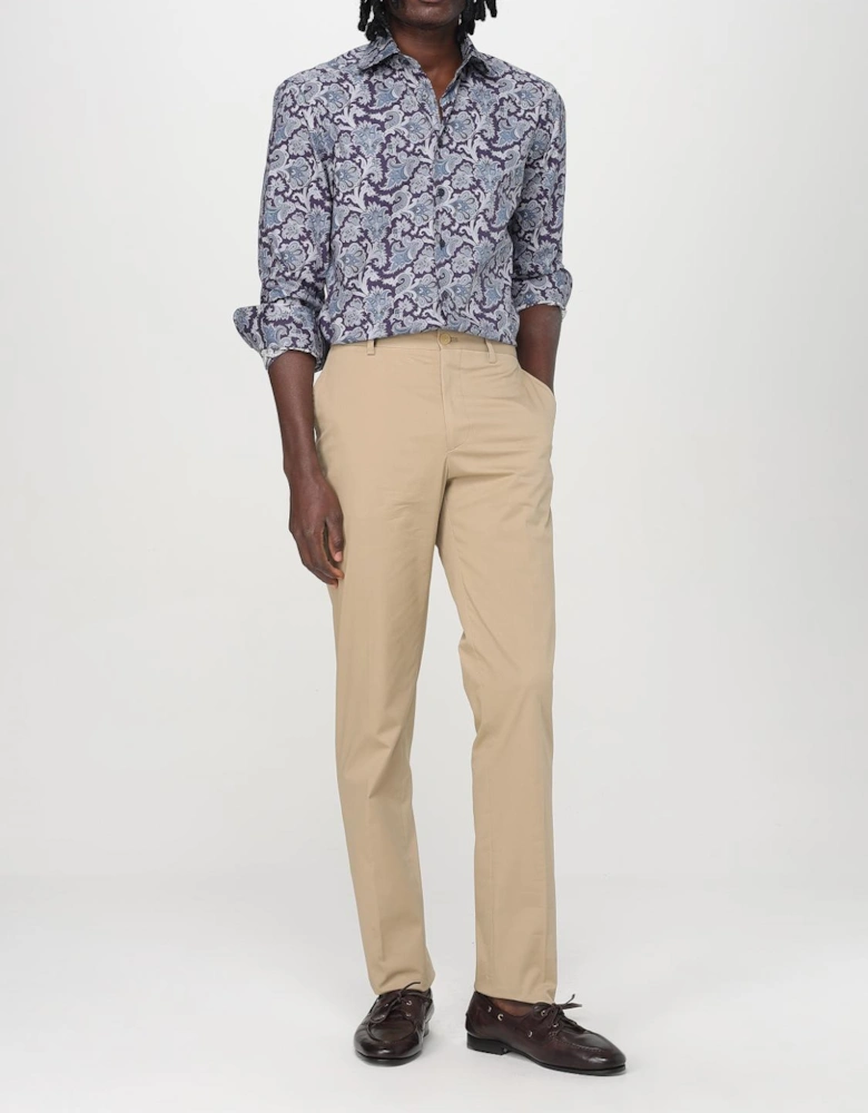Paisley Print Cotton Shirt
