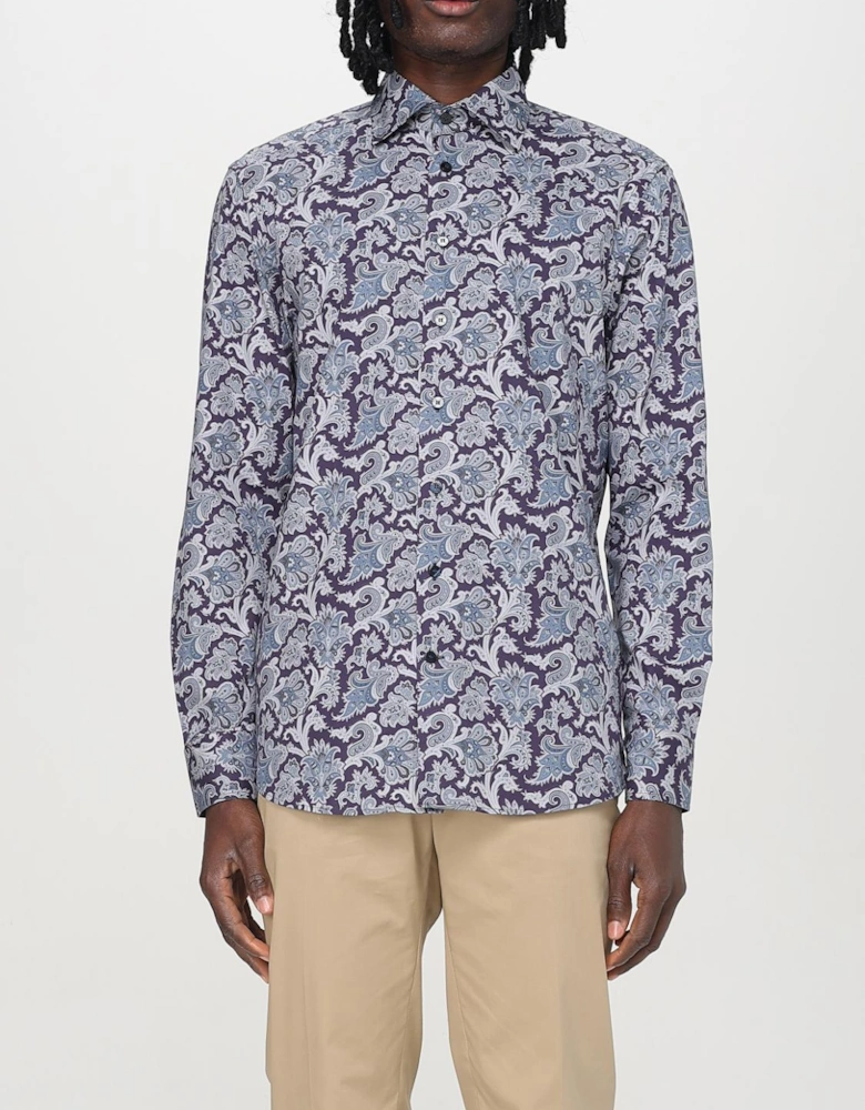 Paisley Print Cotton Shirt