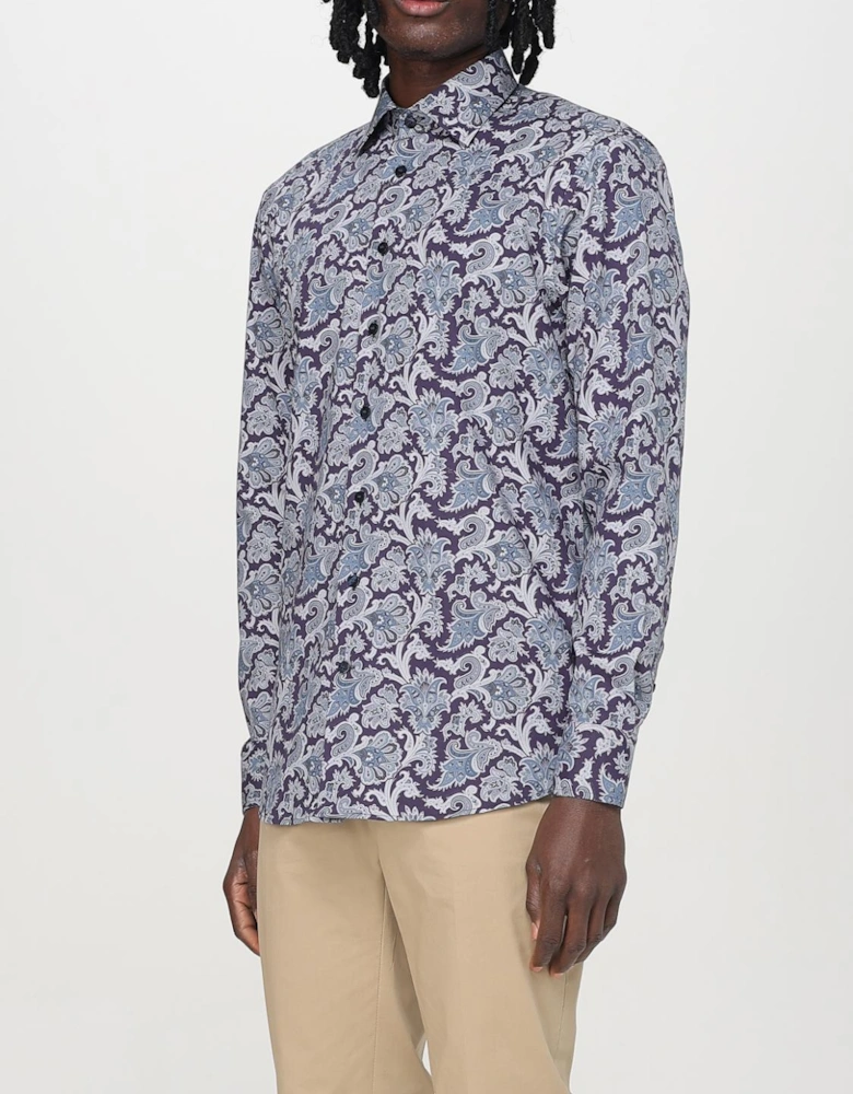 Paisley Print Cotton Shirt
