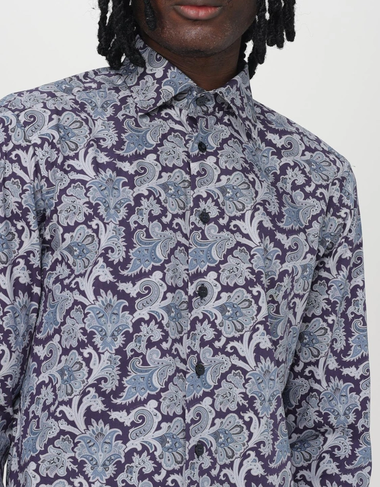 Paisley Print Cotton Shirt