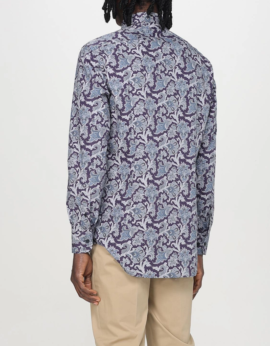 Paisley Print Cotton Shirt