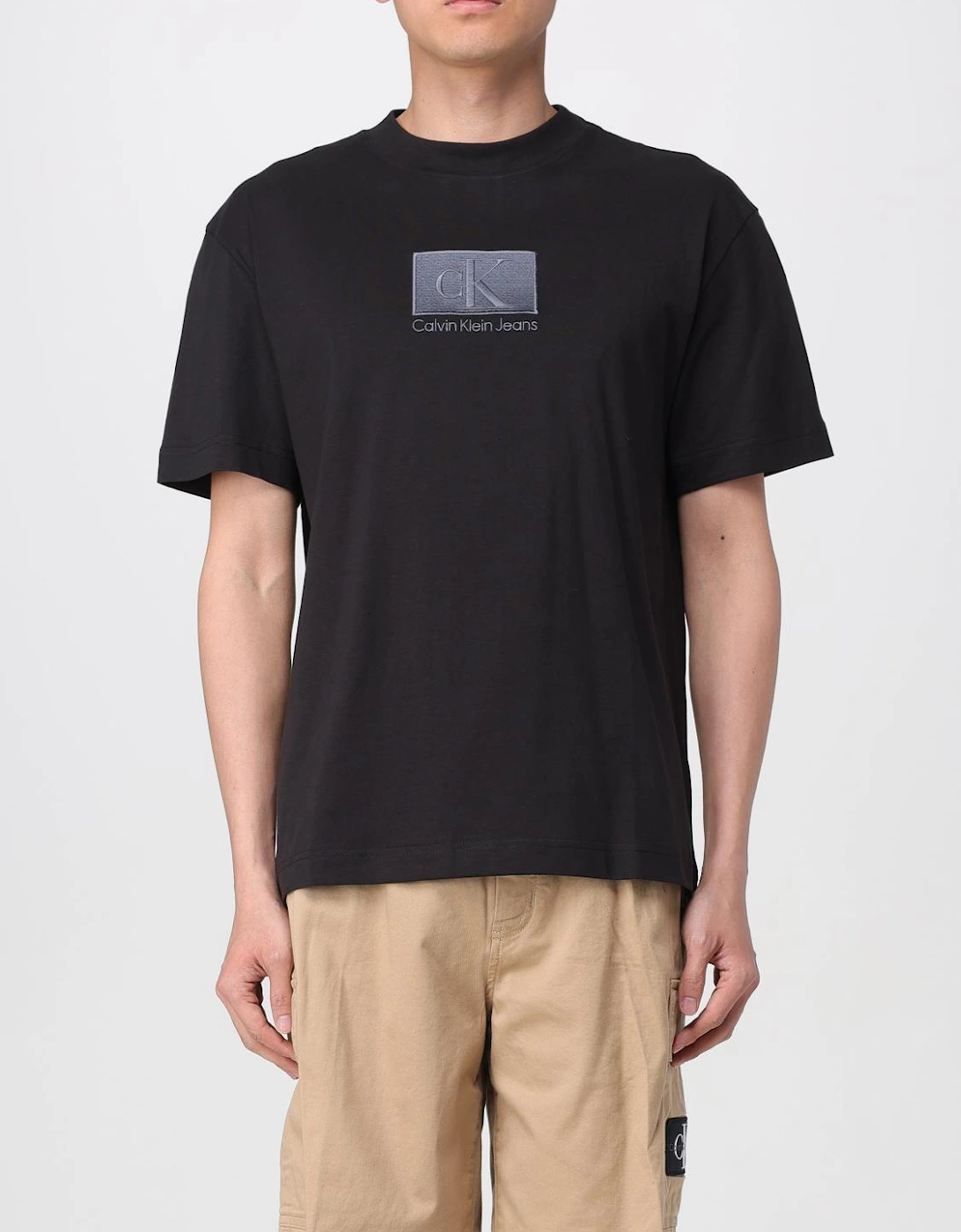 Boxy TShirt Embroidered Logo, 5 of 4