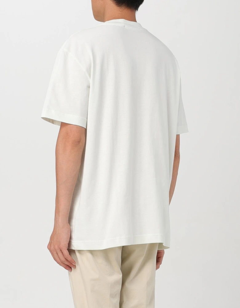 Boxy TShirt Embroidered Logo
