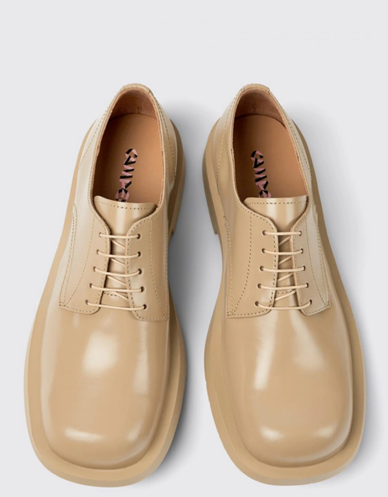 Leather Oxfords Chunky Sole