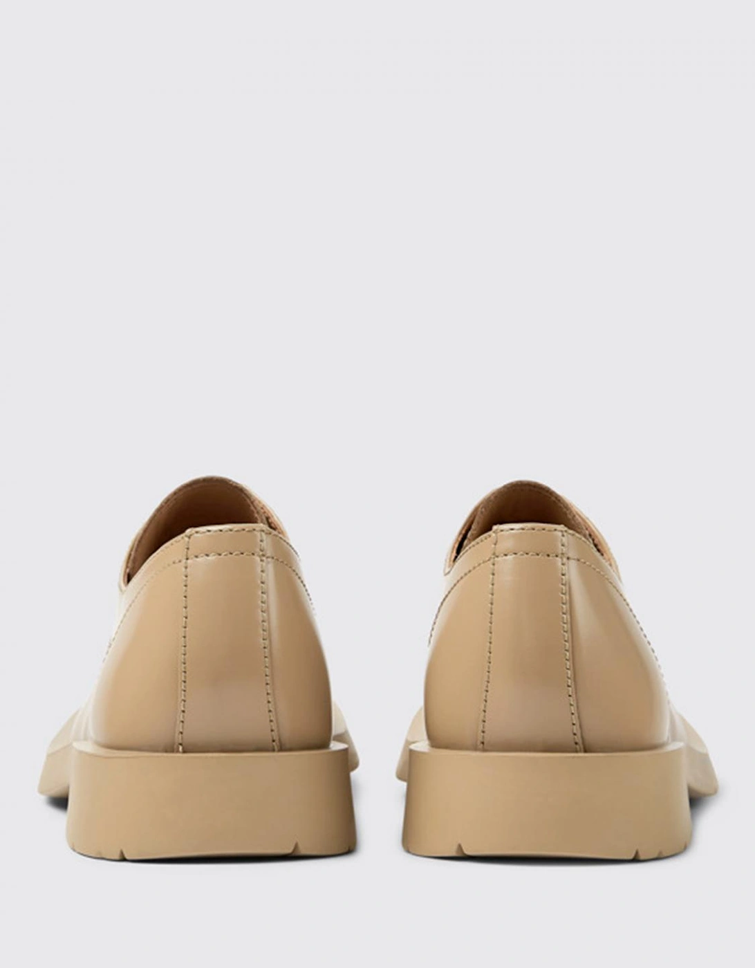Leather Oxfords Chunky Sole
