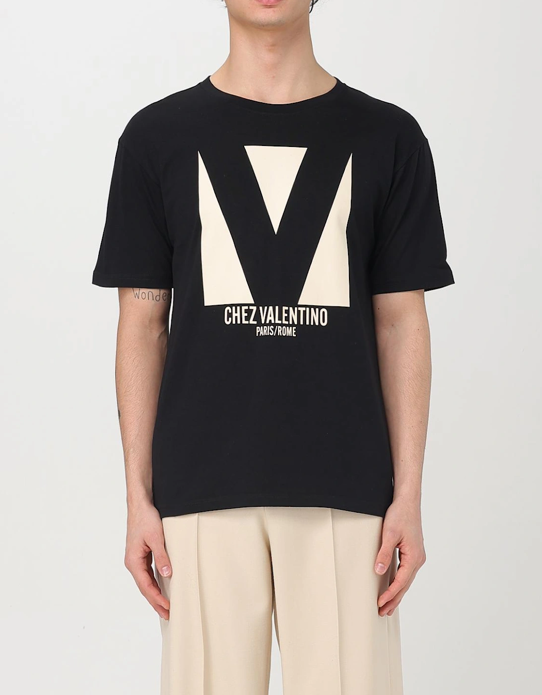 Graphic Tee VLogo Print, 9 of 8
