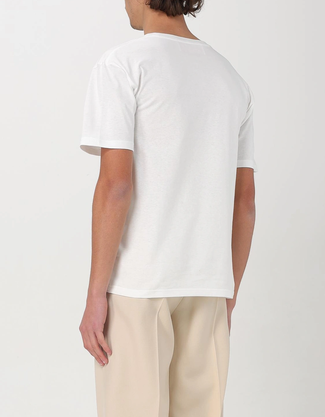 Graphic Tee VLogo Print