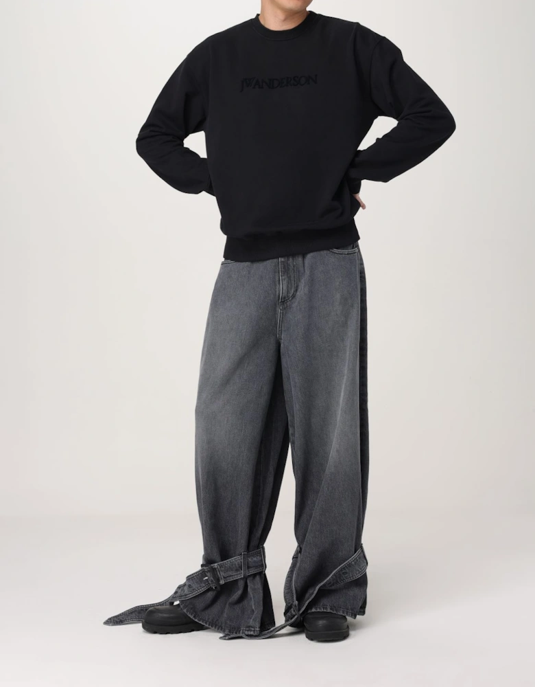 Embroidered Logo Sweatshirt