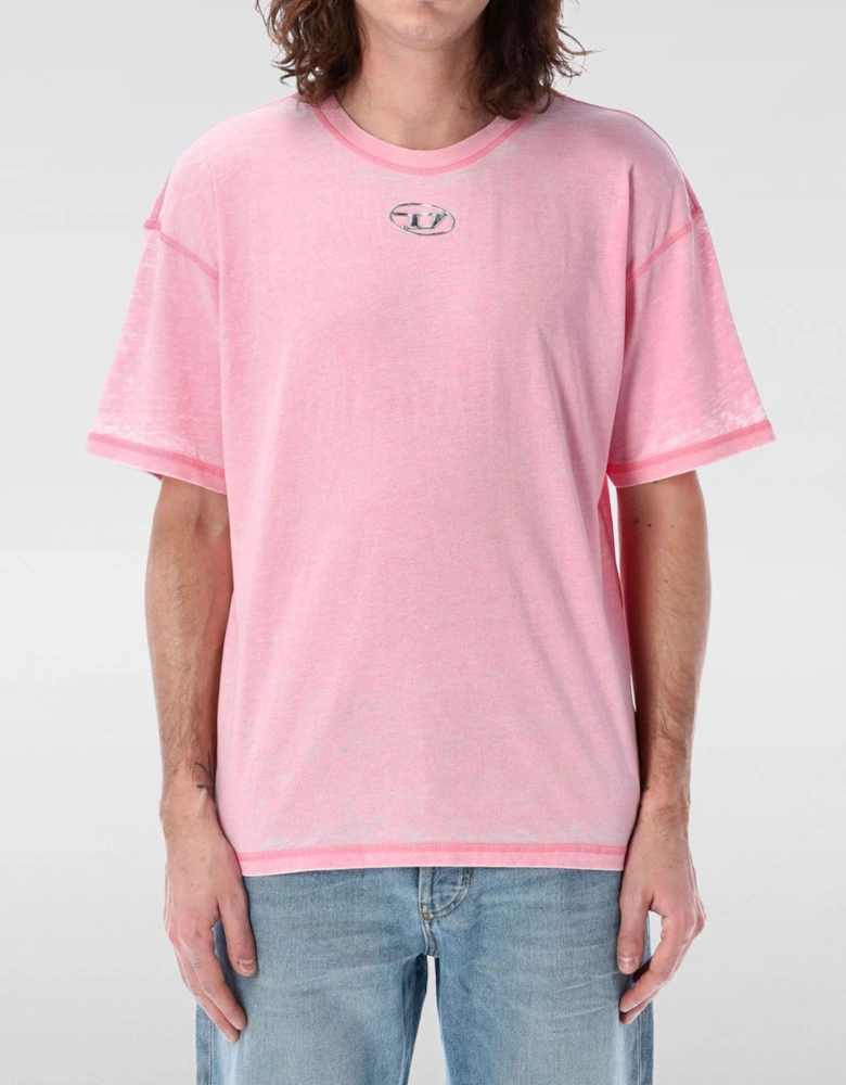 Acid Wash TShirt Short Sleeves