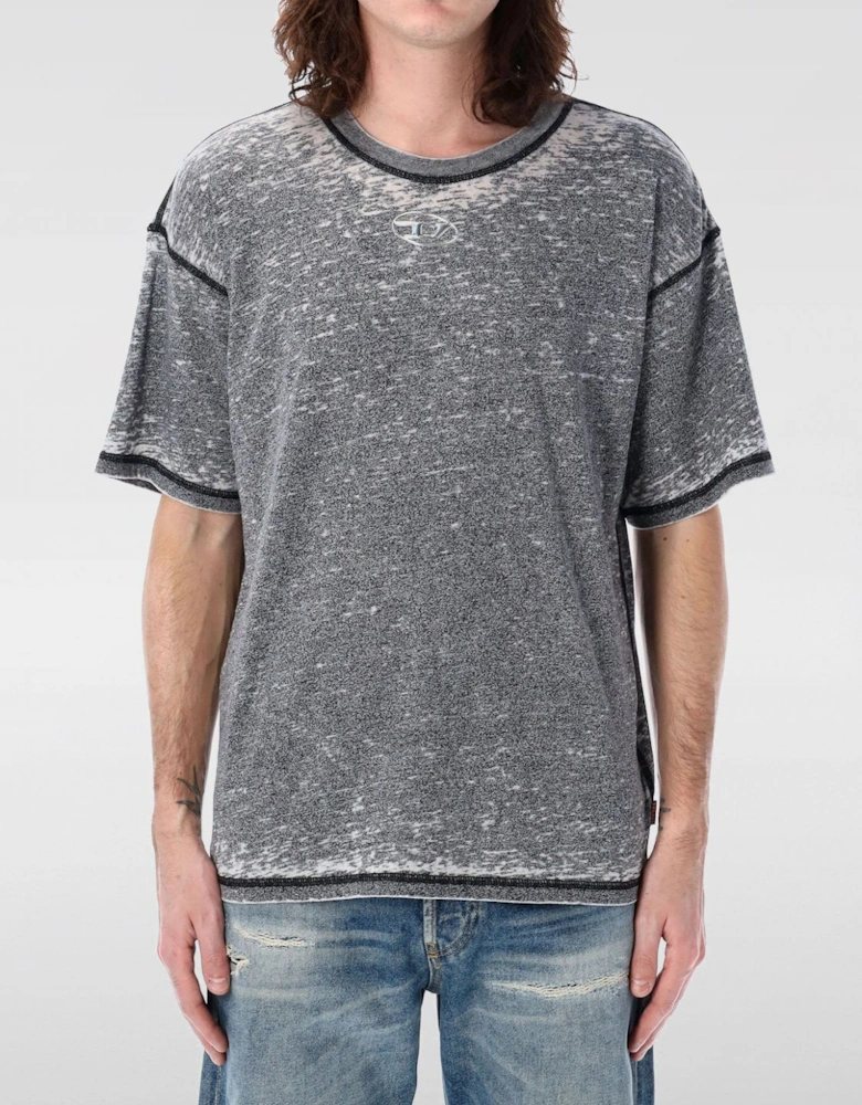 Acid Wash TShirt Short Sleeves