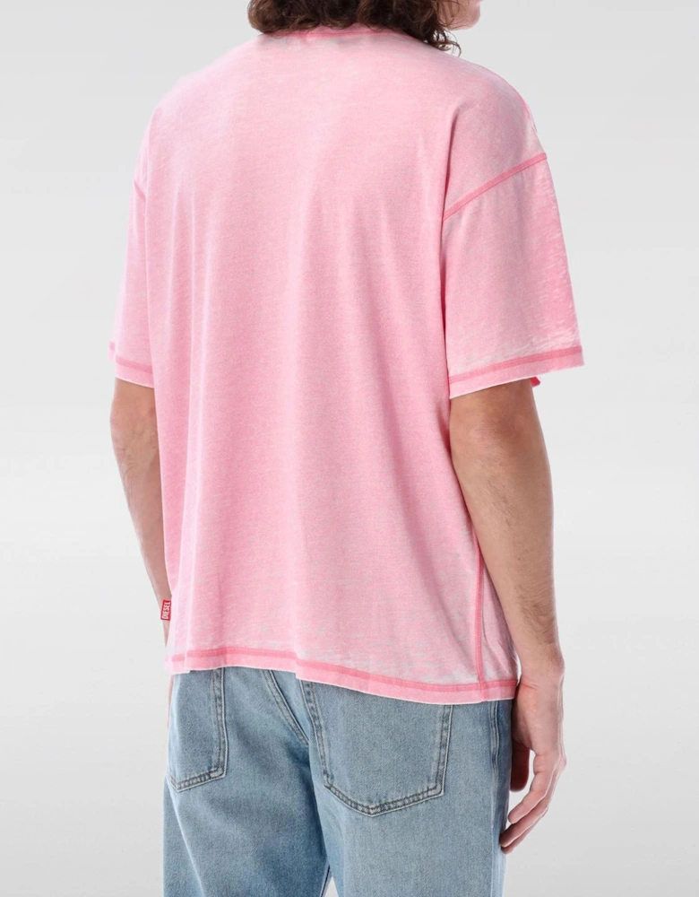 Acid Wash TShirt Short Sleeves