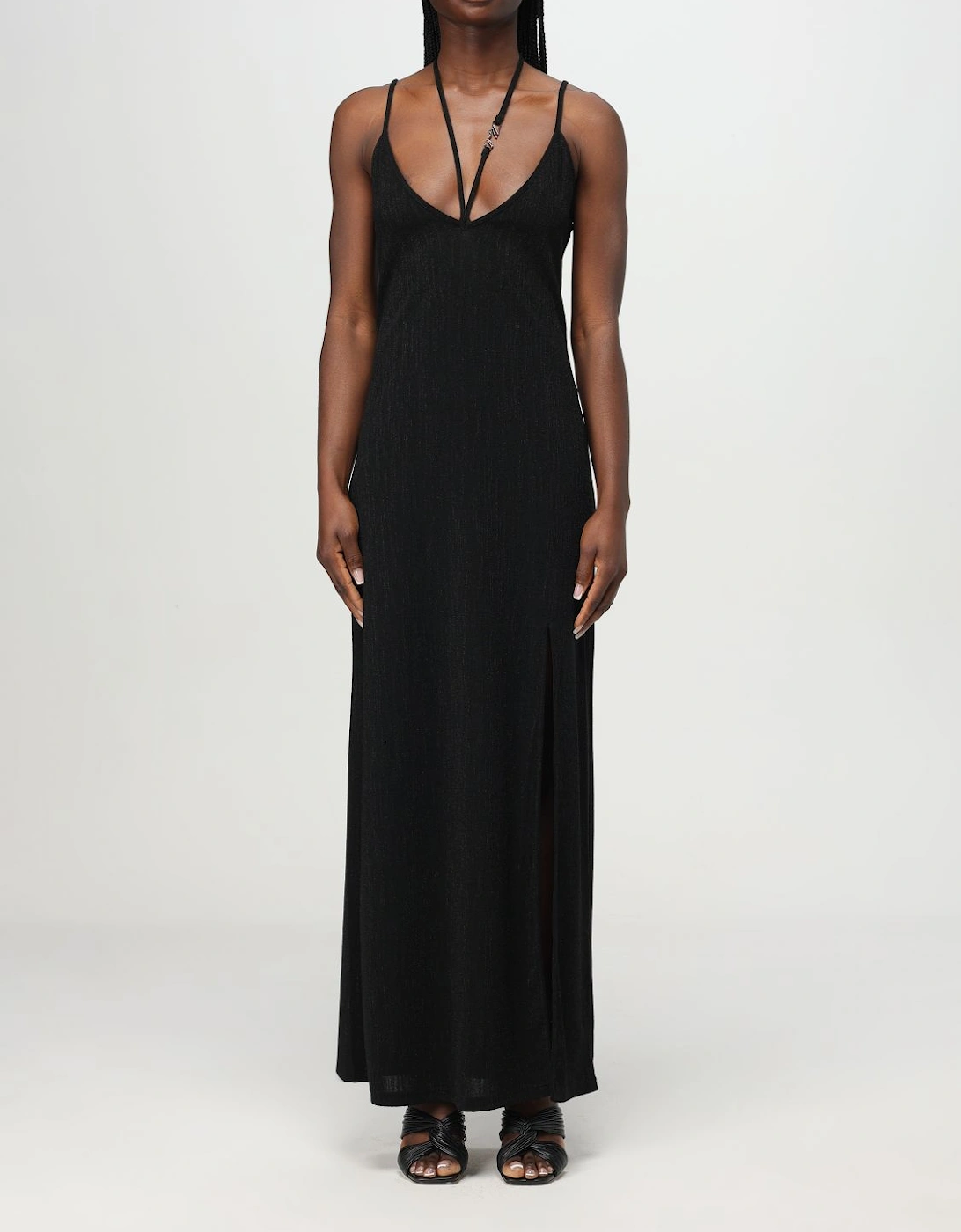 Metallic Knit Maxi Dress, 4 of 3