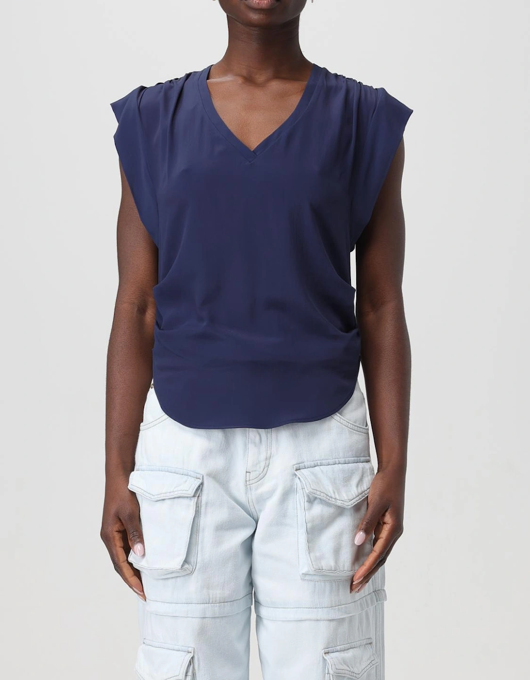 VNeck Silk Top, 4 of 3