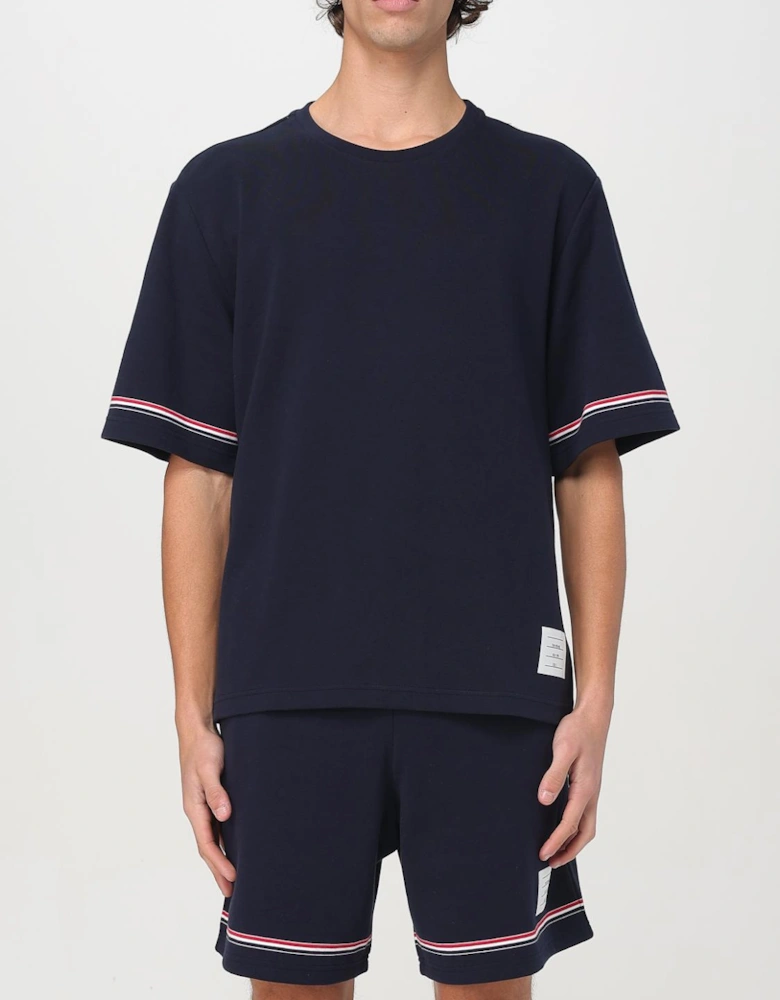 TriColor Stripe Short Set