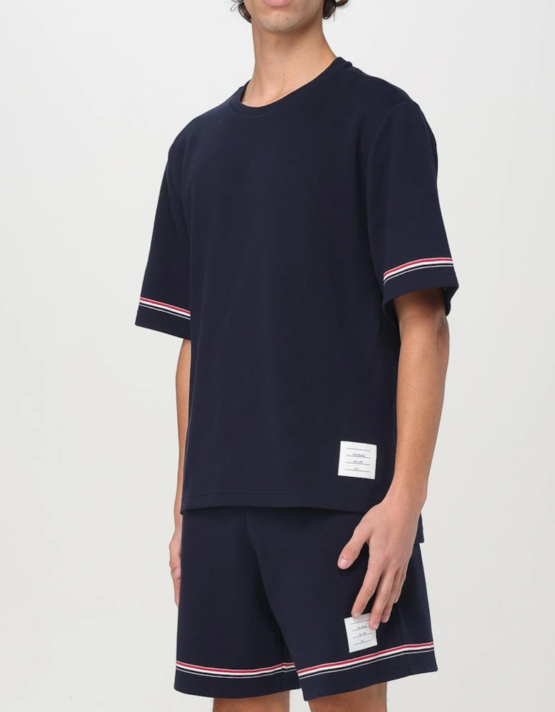 TriColor Stripe Short Set