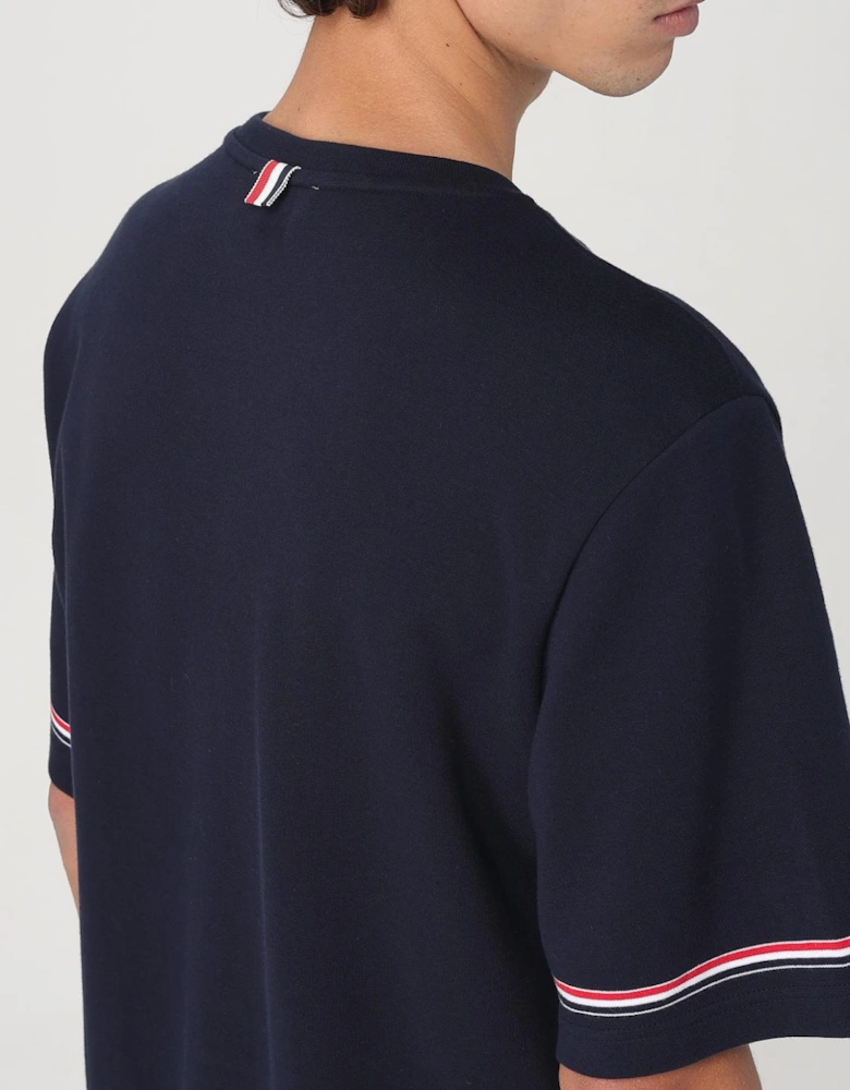 TriColor Stripe Short Set