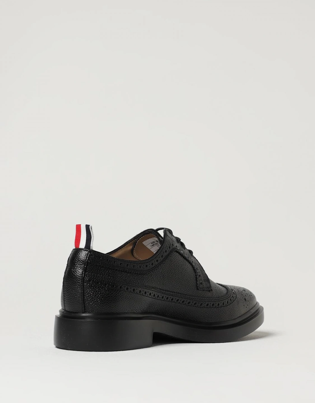 Pebble Grain Leather Wingtip Oxfords