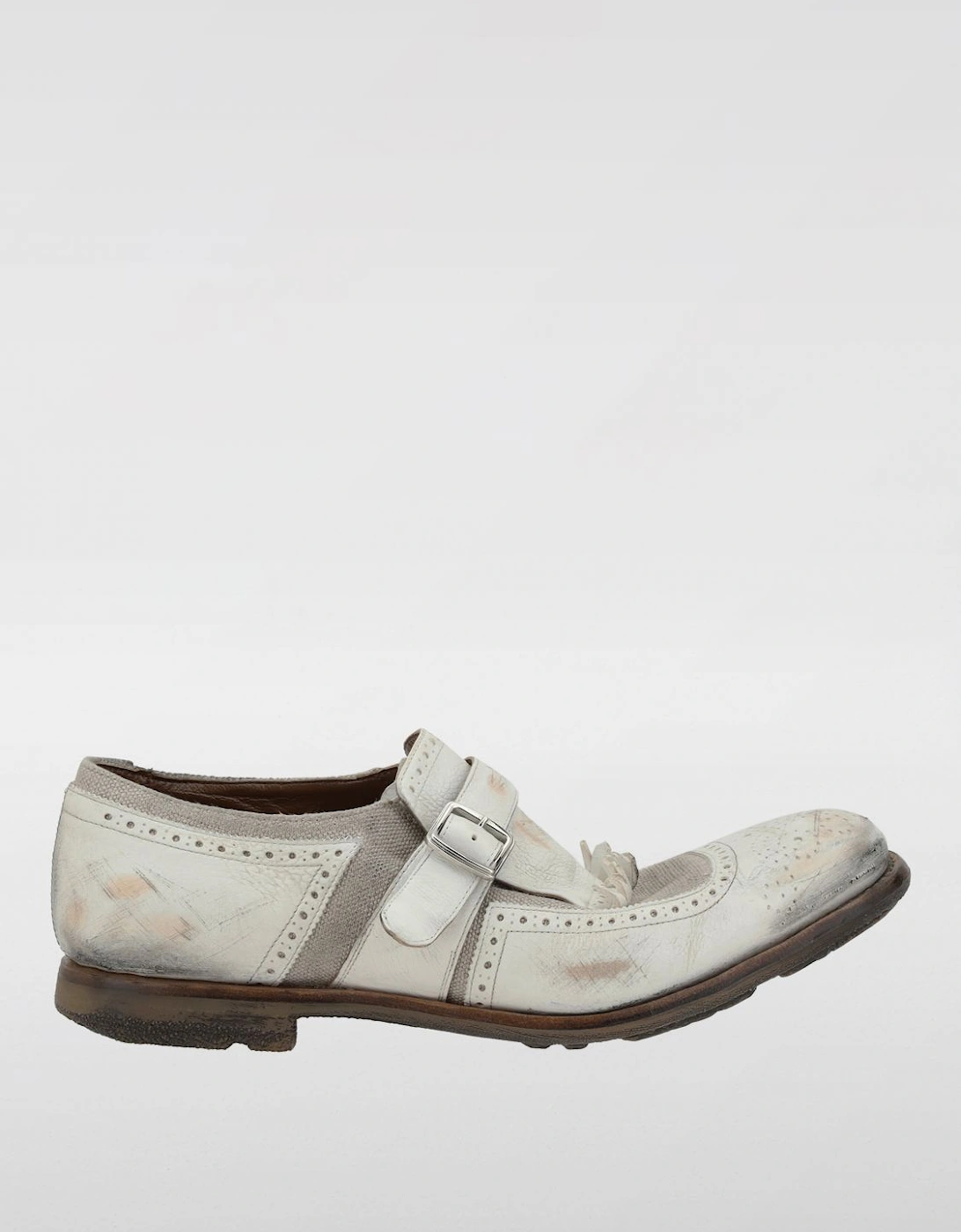 Classic Brogue Leather Shoes, 5 of 4