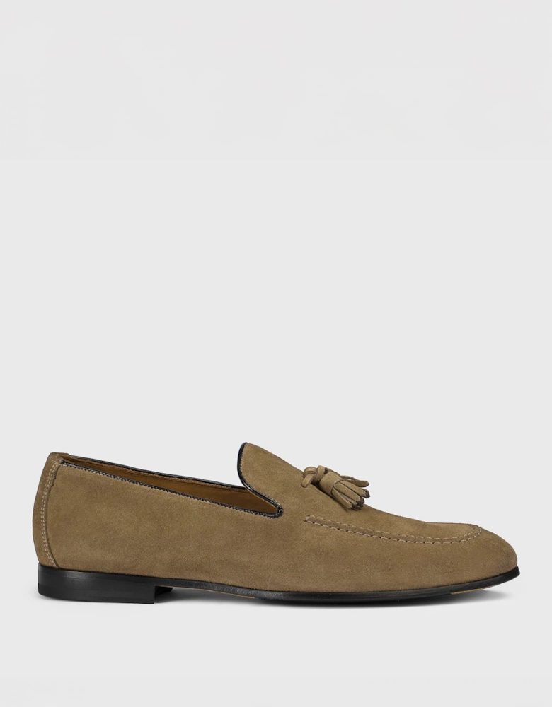 Tassel Loafers Suede Leather Casual