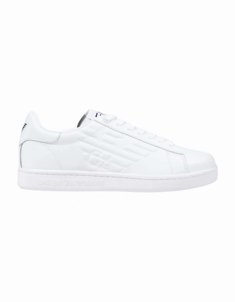 Lace-Up Leather Sneakers with Rubber Sole