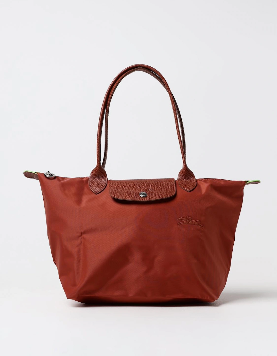 Le Pliage Cuir Tote Bag