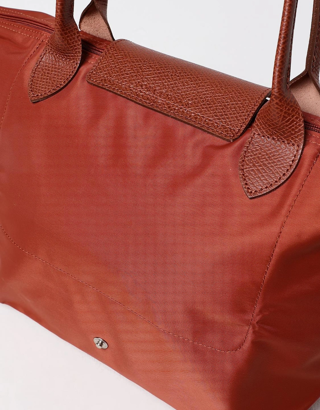 Le Pliage Cuir Tote Bag
