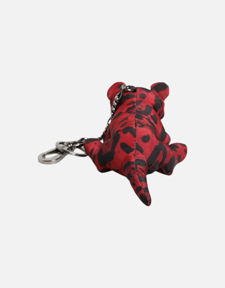Leopard Print Keychain