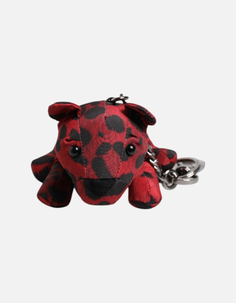Leopard Print Keychain