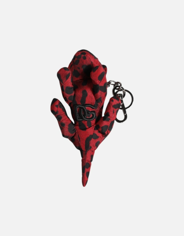 Leopard Print Keychain