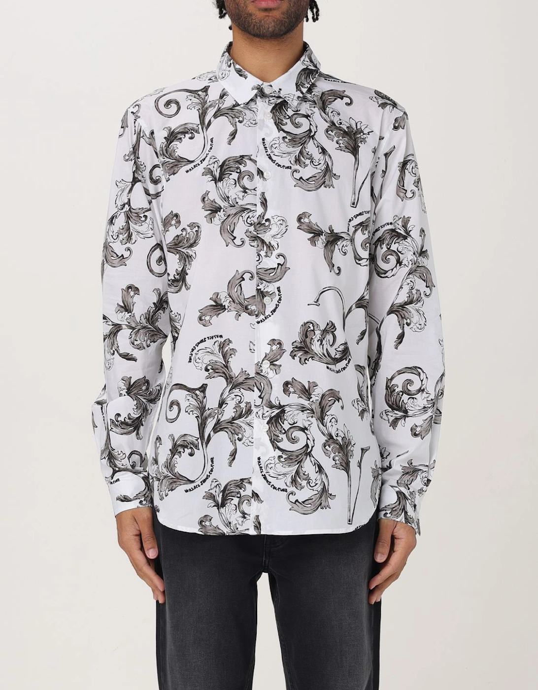 Baroque Print LongSleeve Shirt
