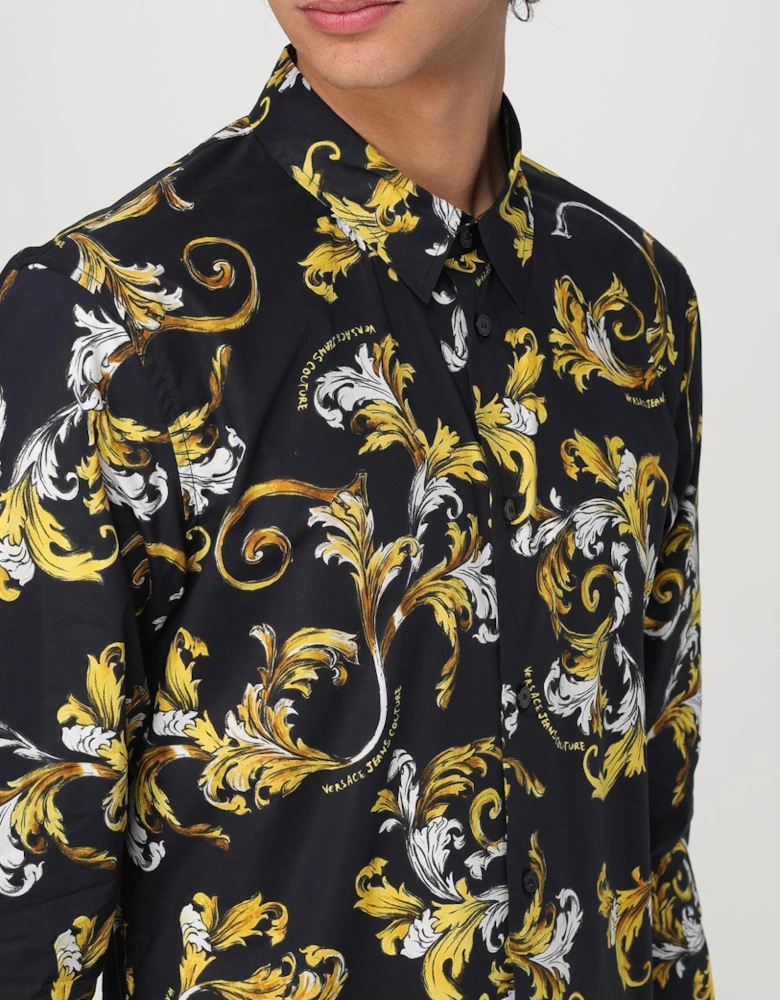 Baroque Print LongSleeve Shirt