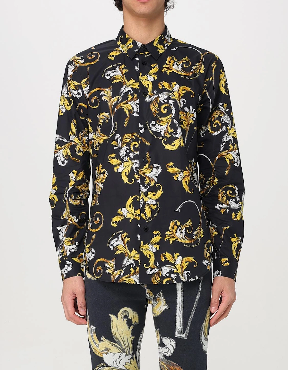 Baroque Print LongSleeve Shirt