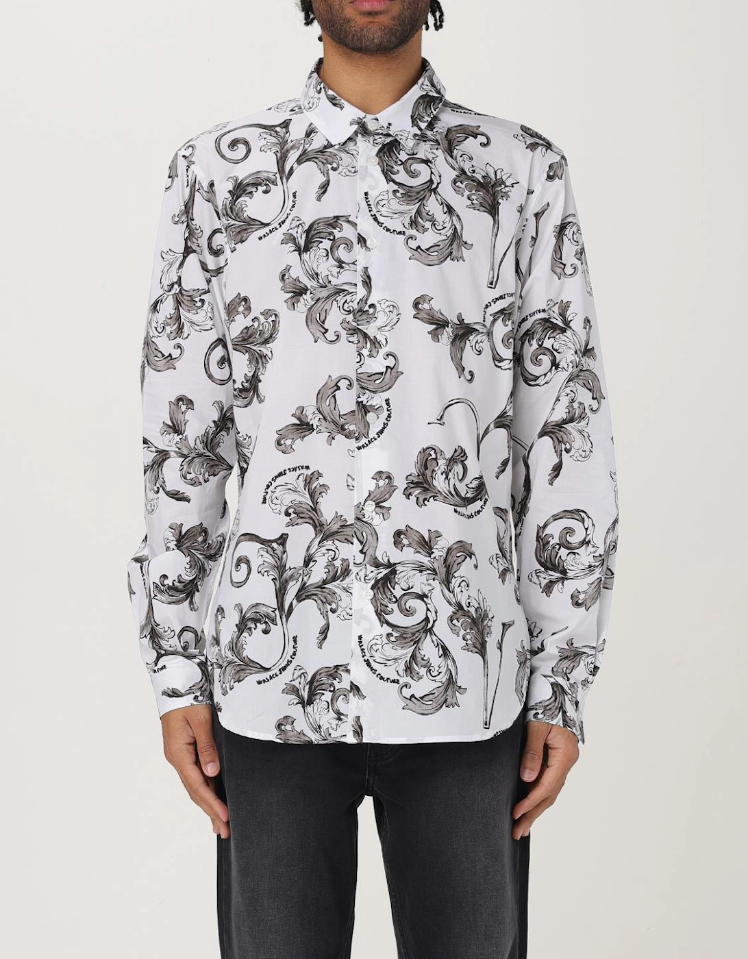 Baroque Print LongSleeve Shirt